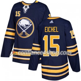 Adidas Maillot de Hockey Buffalo Sabres Jack Eichel 15 2017-2018 Navy Authentic - Homme